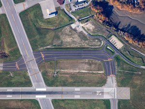 Portland Jetport - Air Cargo Taxiway 7